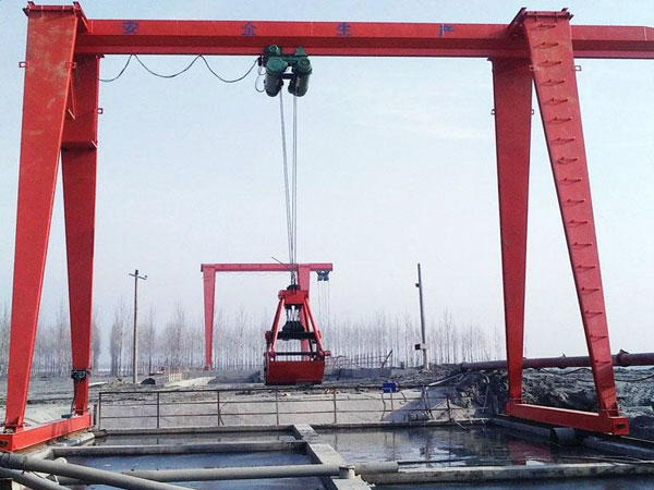 mz型單主梁抓斗門式起重機(jī)